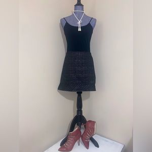 Willie Smith Houndstooth Skirt